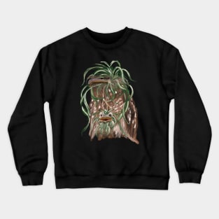 Frogmouth + Spider Plant Crewneck Sweatshirt